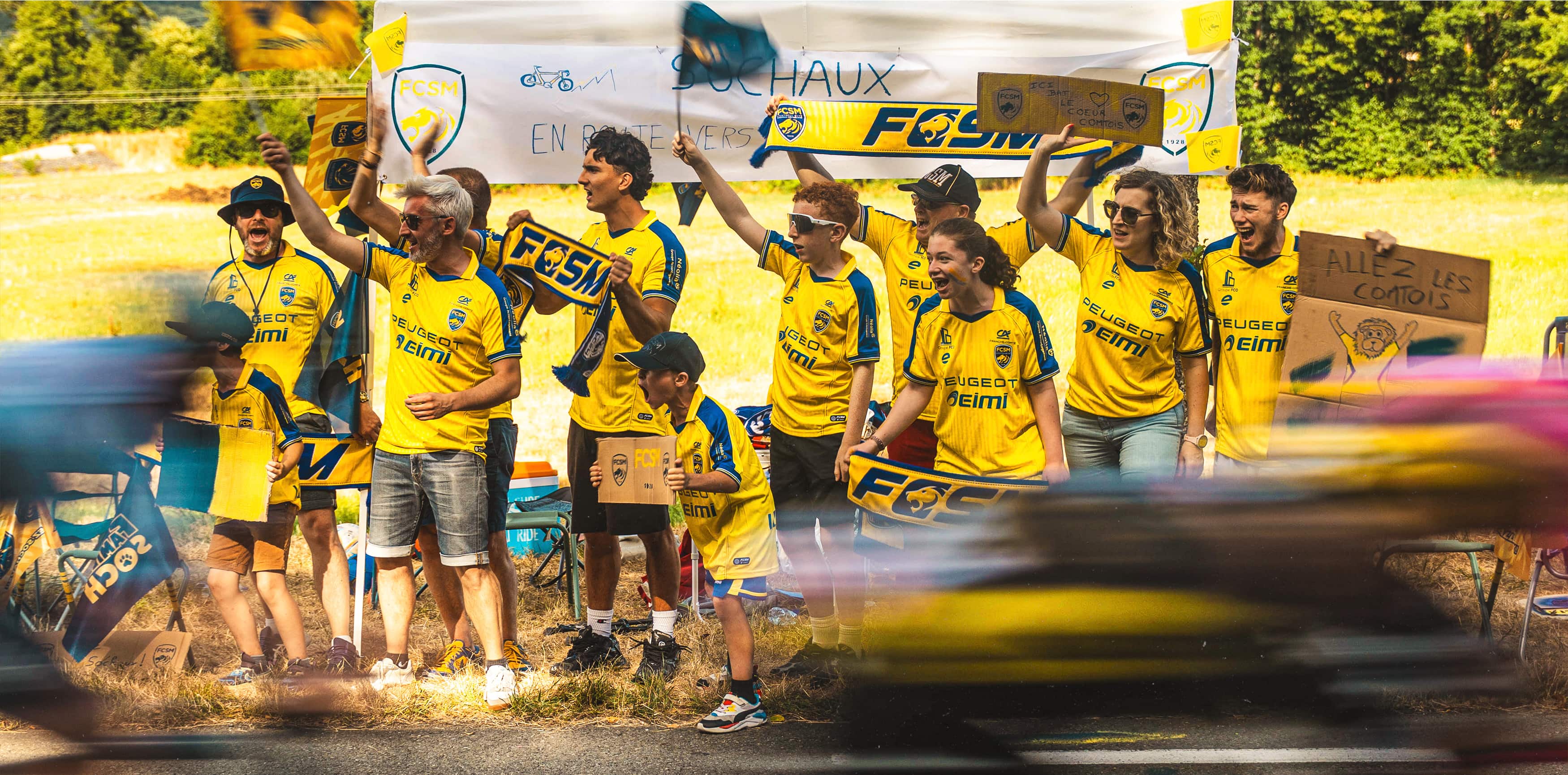 Portez l'Honneur des Jaune et Bleu